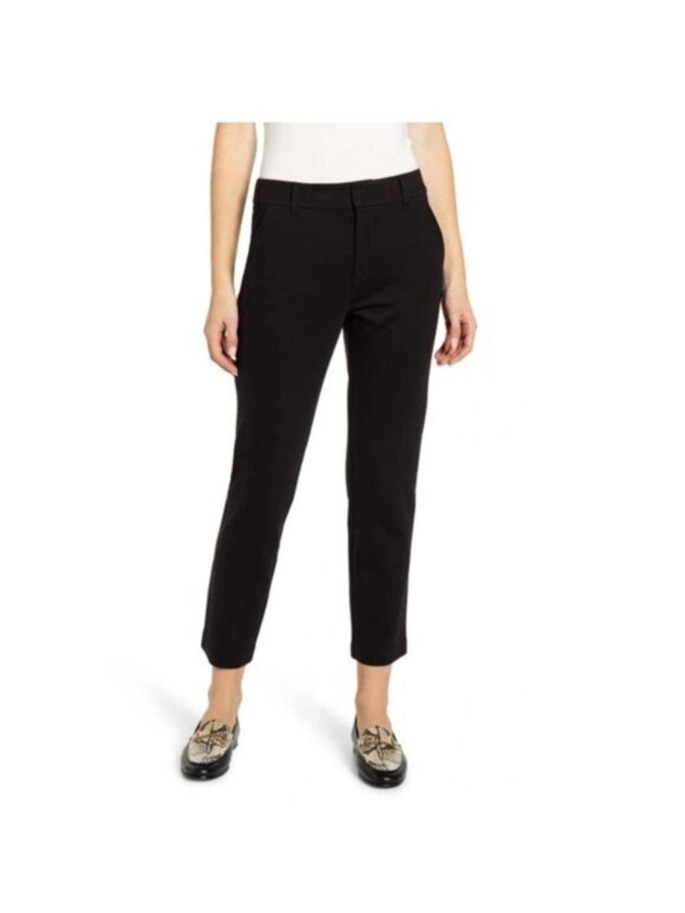 WIT & WISDOM 'ab'solution High Waist Trousers In Black – Size 4